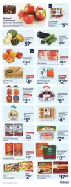 Walmart flyer week 38 Page 7: Your Fresh Market coho salmon fillet €12,69, Great Value bacon €3,97