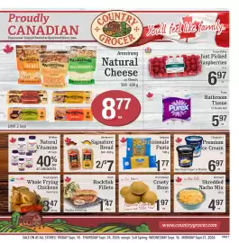 Country Grocer flyer week 38 Page 1