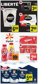 Food Basics flyer week 38 Page 18: Liberté greek yogurt €6,99, Liberté greek yogurt €2,99