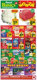 Food Basics flyer week 38 Page 1: Fresh boneless sirloin tip roast €6,88, Cauliflower €1,25