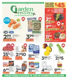 Garden Foods flyer week 38 Page 1