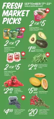 Longo's flyer (valid until 23-09)