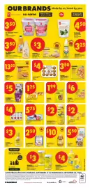 No Frills flyer week 38 Page 4: No Name disinfectant wipes €3,00, No Name fruit apple sauce €2,00