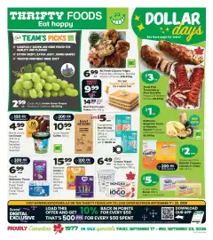 Thrifty Foods flyer week 38 Page 1