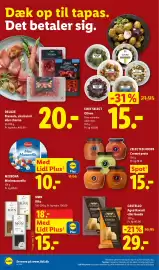Lidl tilbudsavis uge 39 Side 11: Milbona Minimozzarella €10,00, Castello Aged Havarti eller Gouda €29,00