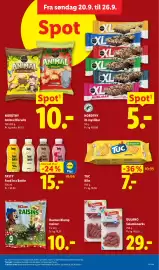 Lidl tilbudsavis uge 39 Side 12: Tasty Food in a Bottle €15,00, Tuc Kiks €7,00