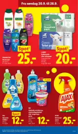 Lidl tilbudsavis uge 39 Side 14: Vel Opvaske-middel €12,00