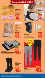 Lidl tilbudsavis uge 39 Side 24: Sensioplast Knæbind med kølepuder €69,00, Livergy lange underbukser €40,00