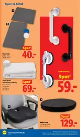 Lidl tilbudsavis uge 39 Side 25: SensiPlast Inkontinensunderlag €69,00, Spot² Sugekop håndtag €59,00