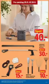 Lidl tilbudsavis uge 39 Side 26: SensiPlast skohorn, kløpind eller hovedbundsmassør €10,00