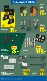 Lidl tilbudsavis uge 39 Side 34: Parkside Sæt med stemmejern €149,00, Parkside Lyntvinger €59,00