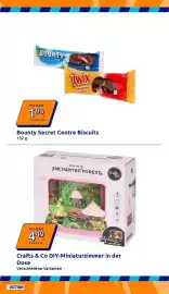 Action Flugblatt woche 38 Seite 23: Crafts & Co DIY-Miniaturzimmer in der Dose €4,49, Bounty Secret Centre Biscuits €1,95