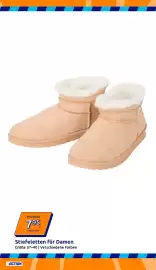 Action Flugblatt woche 38 Seite 6: Stiefeletten für Damen €7,95