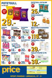 Price Lagerbutikk kundeavis Side 4: Bliv håndsåpe €22,00, Maarud potetgull ost&løk €25,00