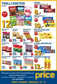 Price Lagerbutikk kundeavis Side 3: Freia Premium Salt Lakris €25,00, Kvikk lunsj biter €35,00