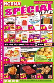Catalogue Norma semaine 39 page 14: RANA Tortellini €4,99, Galbani Parmigiano Reggiano râpé fin €1,89