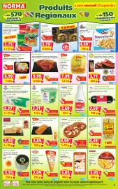 Catalogue Norma semaine 39 page 5: Festein Saucisse de jambon €3,59, Petite France Crème fraîche €2,69