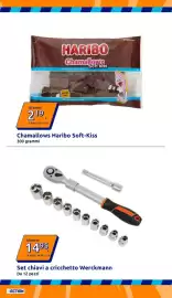 Volantino Action settimana 38 Pagina 14: Chamallows Haribo Soft-Kiss €2,19, Set chiavi a cricchetto Werckmann €14,95