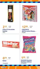 Volantino Action settimana 38 Pagina 20: MAOAM Kracher Rainbow Edition €1,99, Calendario dell'Avvento Disney €12,99