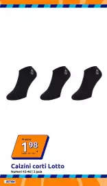 Volantino Action settimana 38 Pagina 3: Calzini corti Lotto €1,98