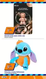 Volantino Action settimana 38 Pagina 4: Peluche a tema Halloween €5,95, Deodorante auto Little Joe €1,49