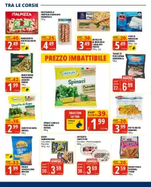 Volantino Tigros Pagina 14: Tranci di pesce Spada Noribérica €6,99, Cimette di Rapa Orogel €2,99