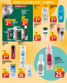 Volantino Tigros Pagina 16: Docciaschiuma Palmolive €0,99, Doccia crema aromatica Tesori d'Oriente €1,59