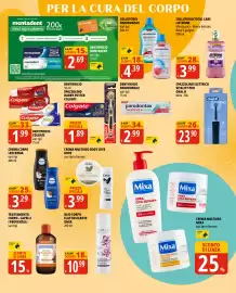Volantino Tigros Pagina 18: Dentifricio spazzolino Harry Potter Colgate €1,89, Crema corpo Leocrema €3,29