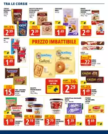 Volantino Tigros Pagina 24: Tavoletta al cioccolato Milka Latte - Nocciole €1,39, Caramelle Haribo vari tipi €1,19