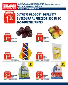Volantino Tigros Pagina 7: Limoni Vulky €1,00, Mele Gala Tigros €2,00