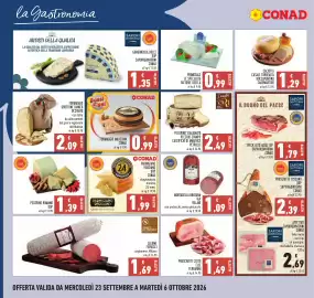 Volantino Conad Pagina 12: Mortadella Bologna IGP Villani €1,09