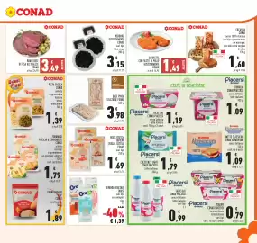 Volantino Conad Pagina 13: Base pinsa selezione forno €3,98, Verdure gustosamente Conad €3,15