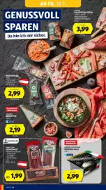 Hofer Flugblatt woche 38 Seite 12: Gourmet Finest Cuisine Burrata Maxi €2,99, Handl Tyrol Genußwelt €1,99