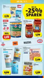 Hofer Flugblatt woche 38 Seite 15: Rio Mare Thunfisch in Olivenöl €9,99, Dr. Oetker Pizza Ristorante €2,66