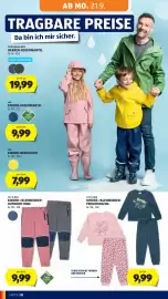 Hofer Flugblatt woche 38 Seite 26: Lily & Dan Kinder-/Kleinkinder-Outdoor Hose €9,99