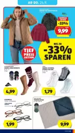 Hofer Flugblatt woche 38 Seite 31: LESEBRILLE €1,99, Home Creation Thermo Decke €9,99
