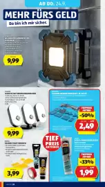 Hofer Flugblatt woche 38 Seite 34: Workzone Silikon-Bearbeitungsset €2,49, Casalux Leuchte mit Bewegungsmelder €9,99