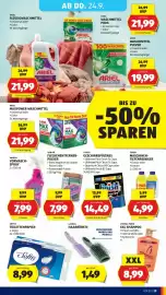 Hofer Flugblatt woche 38 Seite 35: Softis Toilettenpapier €8,99, Finish Geschirrspültabs €14,49