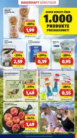 Hofer Flugblatt woche 38 Seite 48: Aqua+ Sportgetränk €0,55, Milsani H-Schokomilch €0,39