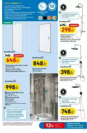 Castorama gazetka Strona 3: Kolumna prysznicowa Cavally z baterią GoodHome chrom €298,00