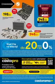 Castorama gazetka Strona 32: Farba biała Magnat Ceramic €348,00, Zestaw narzędzi 120 elementów Magnusson €348,00