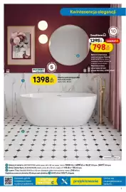 Castorama gazetka Strona 5: Wanna wolnostojąca Blu Durasan €1.398,00, Bateria wannowa wolnostojąca Owens GoodHome €798,00