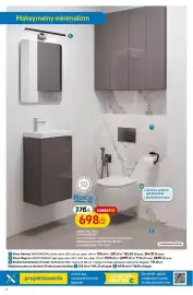 Castorama gazetka Strona 8: Miska WC Talia Roca €698,00, Kinkiet łazienkowy Craven €118,00