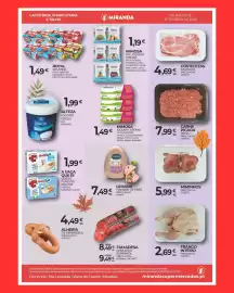 Folheto Miranda Supermercados Página 4: Frango inteiro covete €2,69, Miminhos €5,99