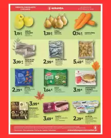 Folheto Miranda Supermercados Página 5: Artiq figurinhas de pescada panadas €2,29, Barcelfish sardinha nacional €2,99