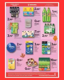 Folheto Miranda Supermercados Página 7: Raid inseticida elétrico €3,99, Evax pensos higiénicos €2,89
