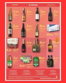 Folheto Miranda Supermercados Página 8: Emdbrau premium lager €1,19, Cour. do alqueva vinho €5,29
