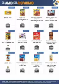 Volantino Orvea Pagina 3: Cereali Duo Nestlé Nesquik €2,99, Budino vaniglia Cameo €0,99