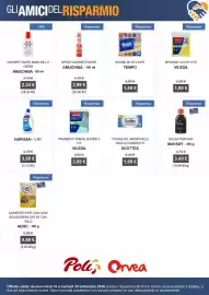 Volantino Orvea Pagina 6: Spray disinfettante Amuchina €2,99, Disinfettante mani gel x germ Amuchina €2,24