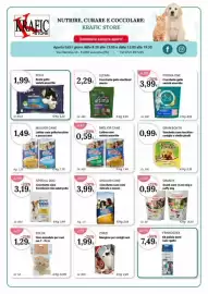 Volantino Re Mercato Lucrezia settimana 38 Pagina 1: Gran Bonta' vaschetta cane tacchino-coniglio o vitello piselli €0,99